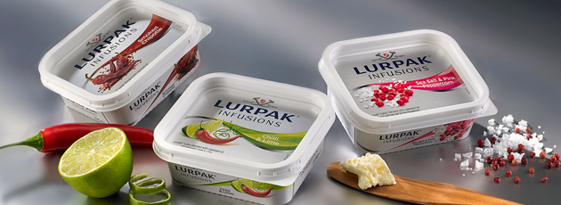 La nueva serie de Lurpak conserva el brillo plateado característico de la marca