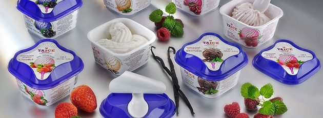 Nice device for ice cream from Taice: the integral spoon