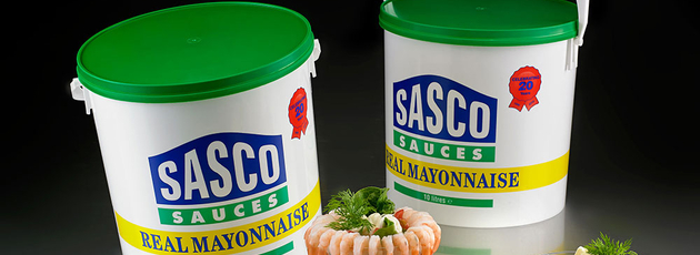 Sasco celebrates with container from Superfos 