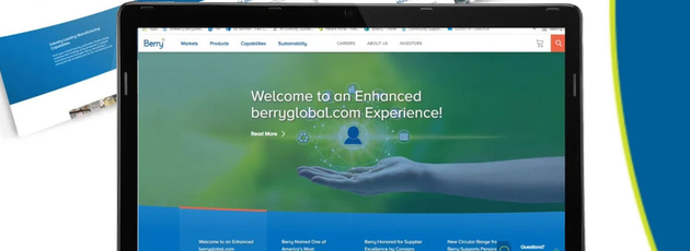 La homepage di Berry Superfos avrà presto un nuovo indirizzo